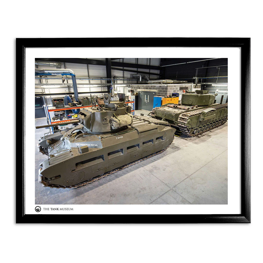Art Print: Matilda II with Churchill Mk IV Tank - Image 2