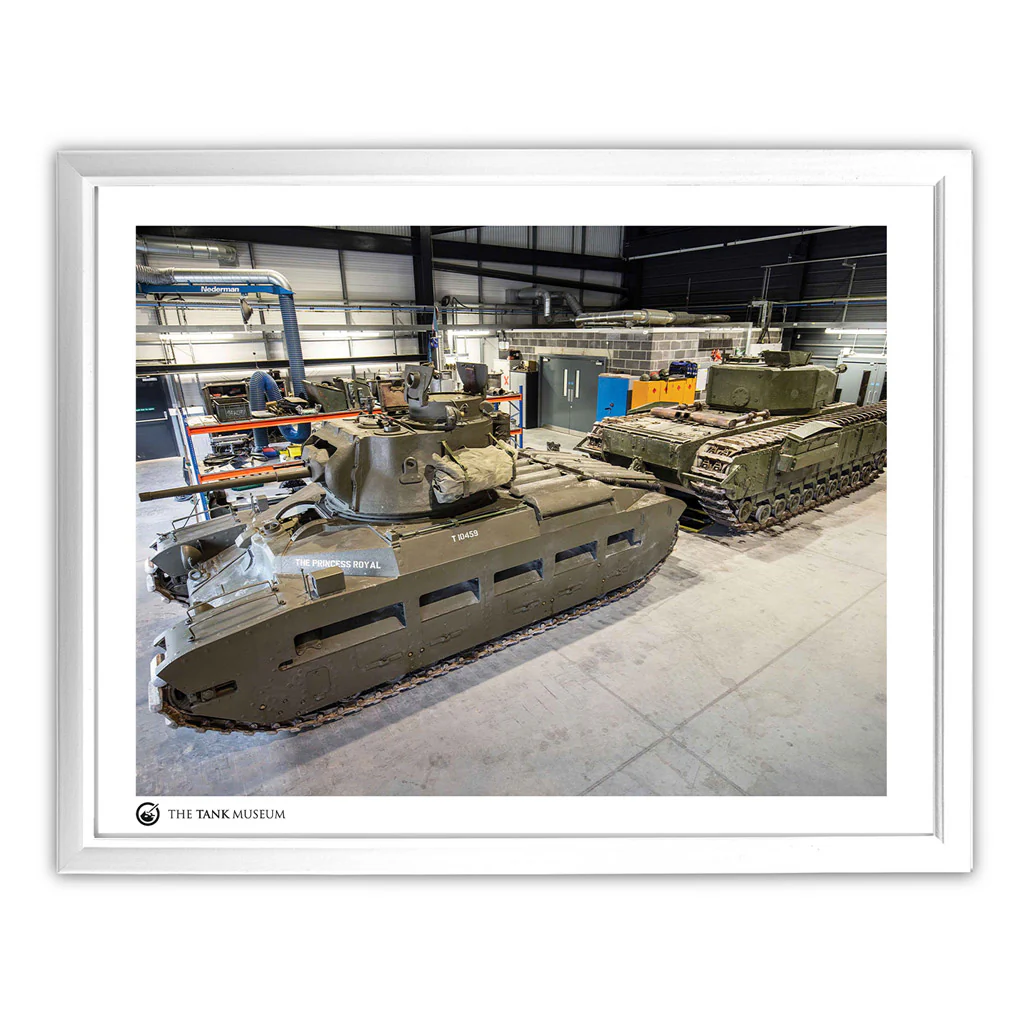 Art Print: Matilda II with Churchill Mk IV Tank - Image 3