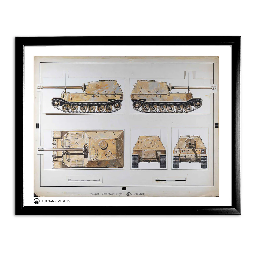 Art Print: Panzerjager Elefant Tank - Image 2