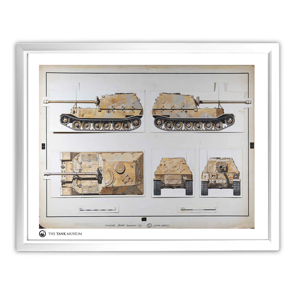 Art Print: Panzerjager Elefant Tank - Image 3