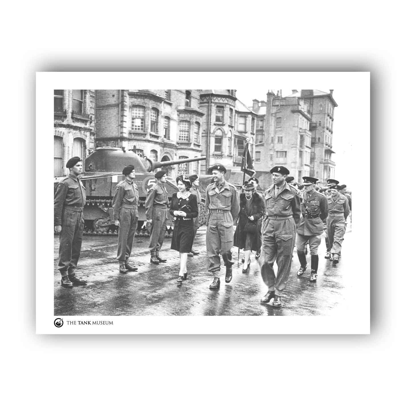 Art Print: Princess Elizabeth Grenadier Guards Brighton