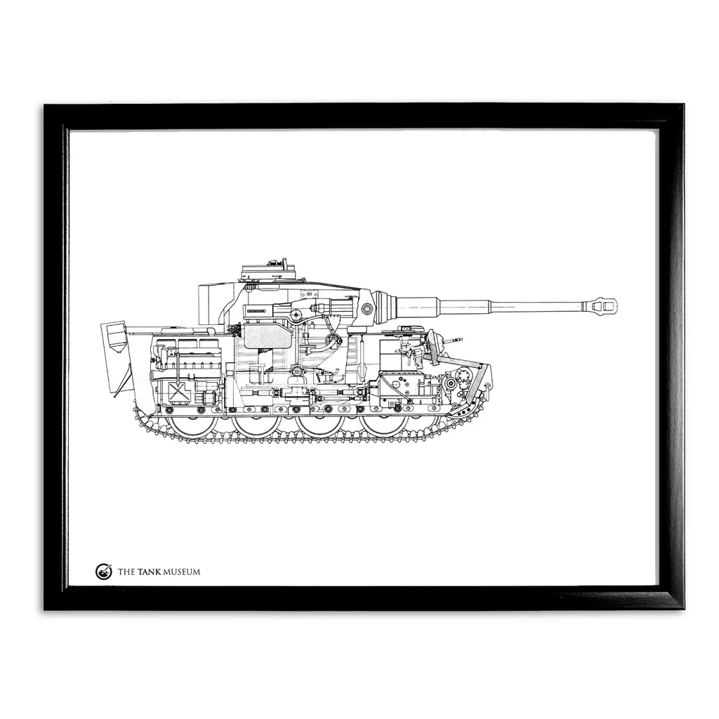 Art Print: PzKpfw Tiger Tank - Image 2