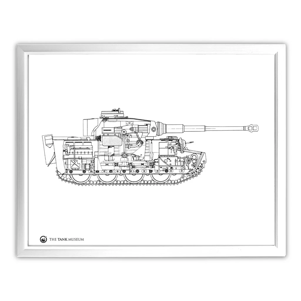 Art Print: PzKpfw Tiger Tank - Image 3