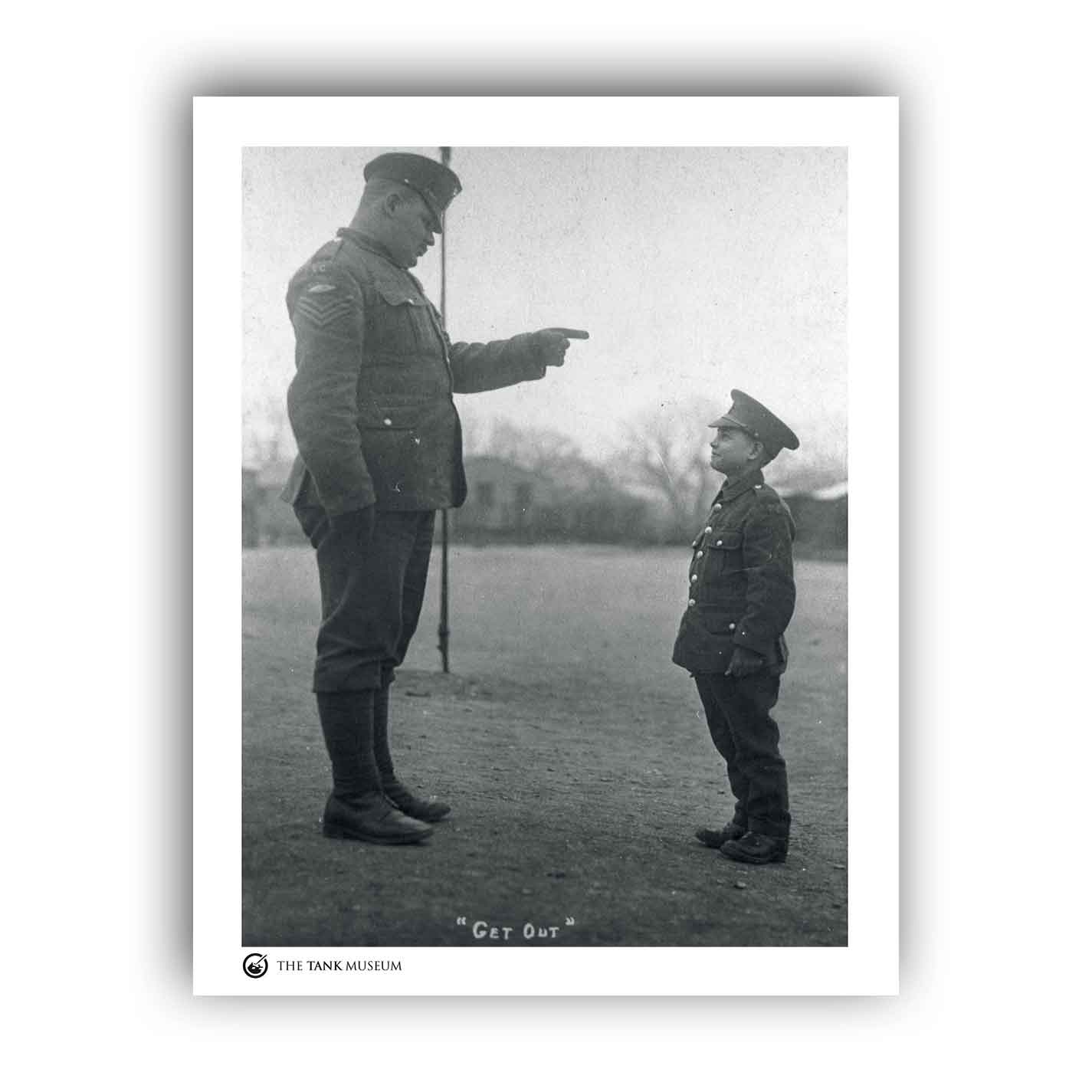 Art Print: Royal Tank Corps Get Out