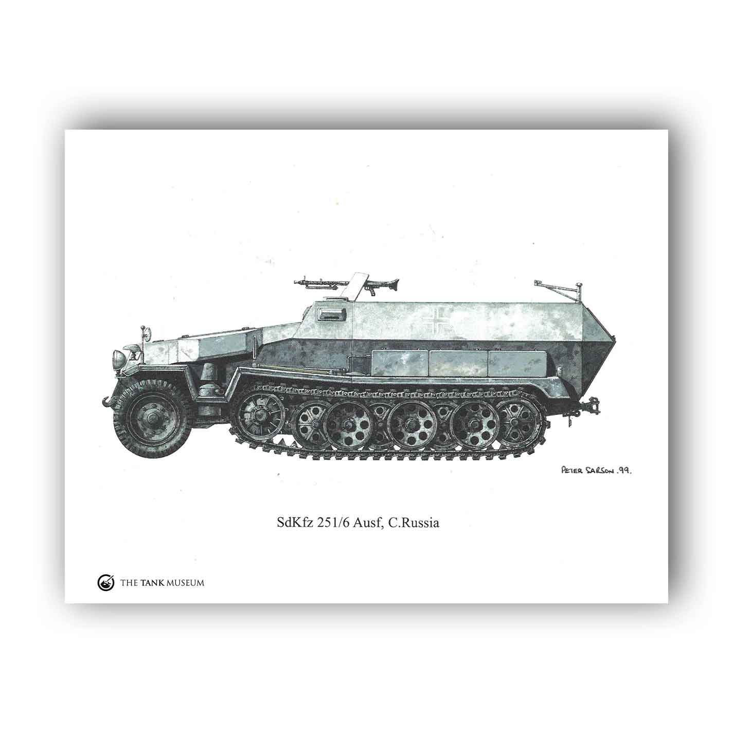 Art Print: SdKfz 251-6 Ausf. C Tank