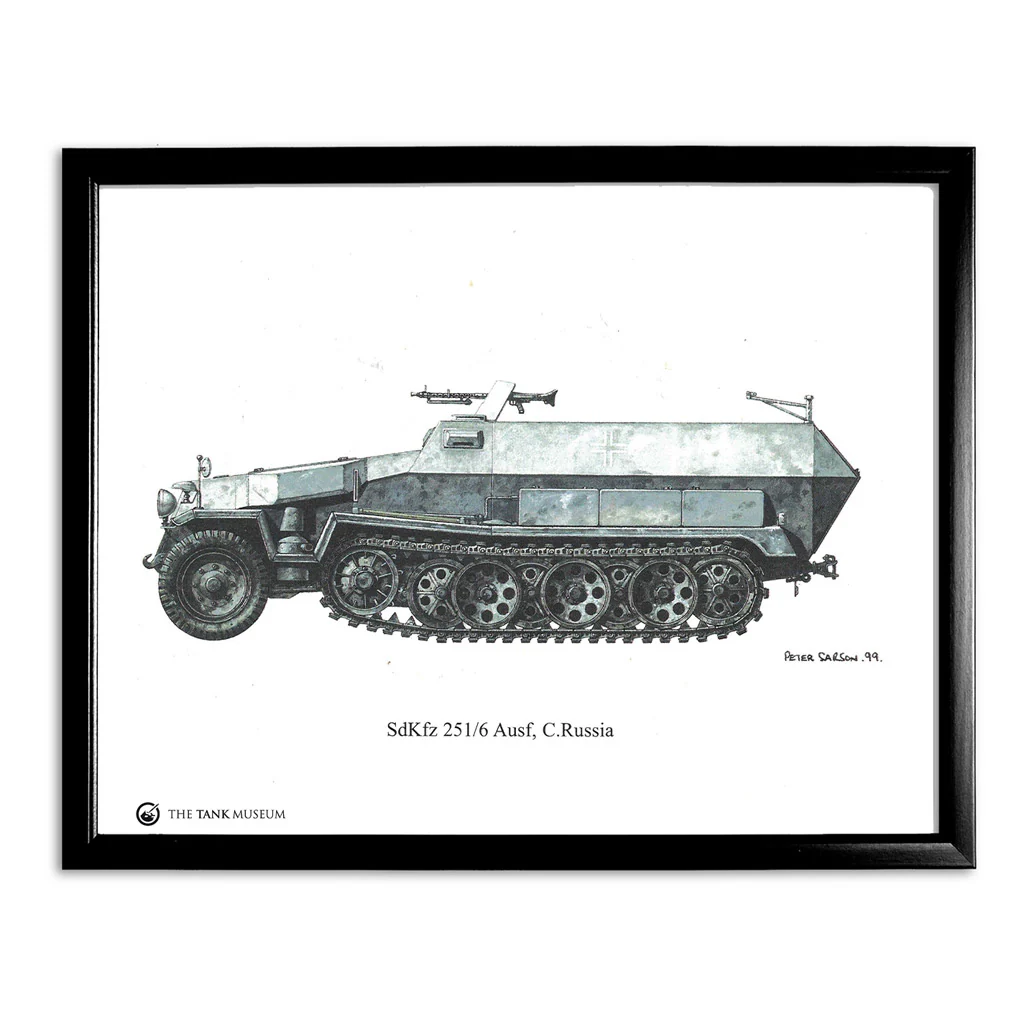 Art Print: SdKfz 251-6 Ausf. C Tank - Image 2