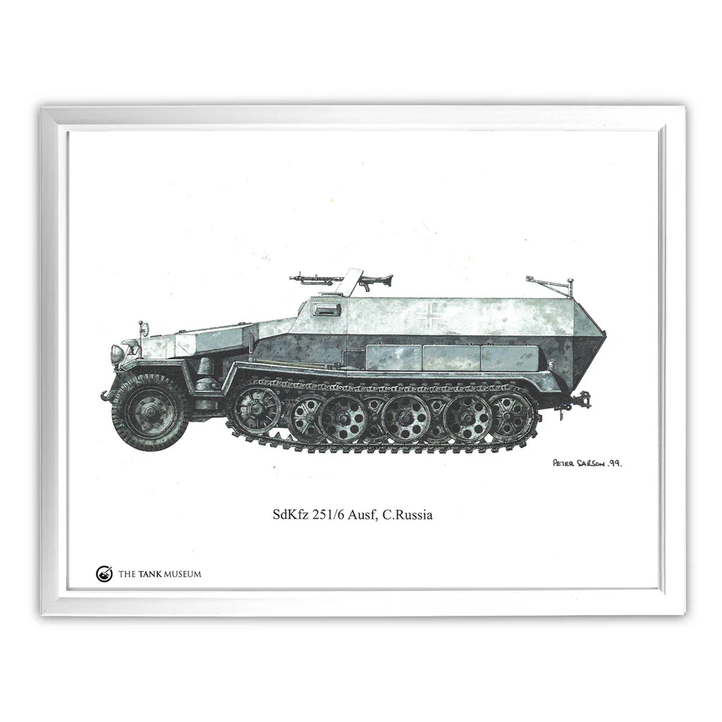 Art Print: SdKfz 251-6 Ausf. C Tank - Image 3