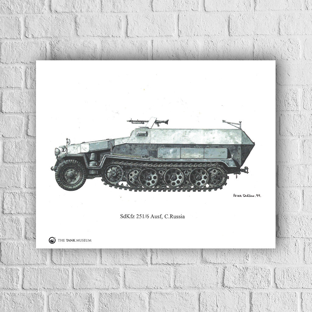 Art Print: SdKfz 251-6 Ausf. C Tank - Image 4