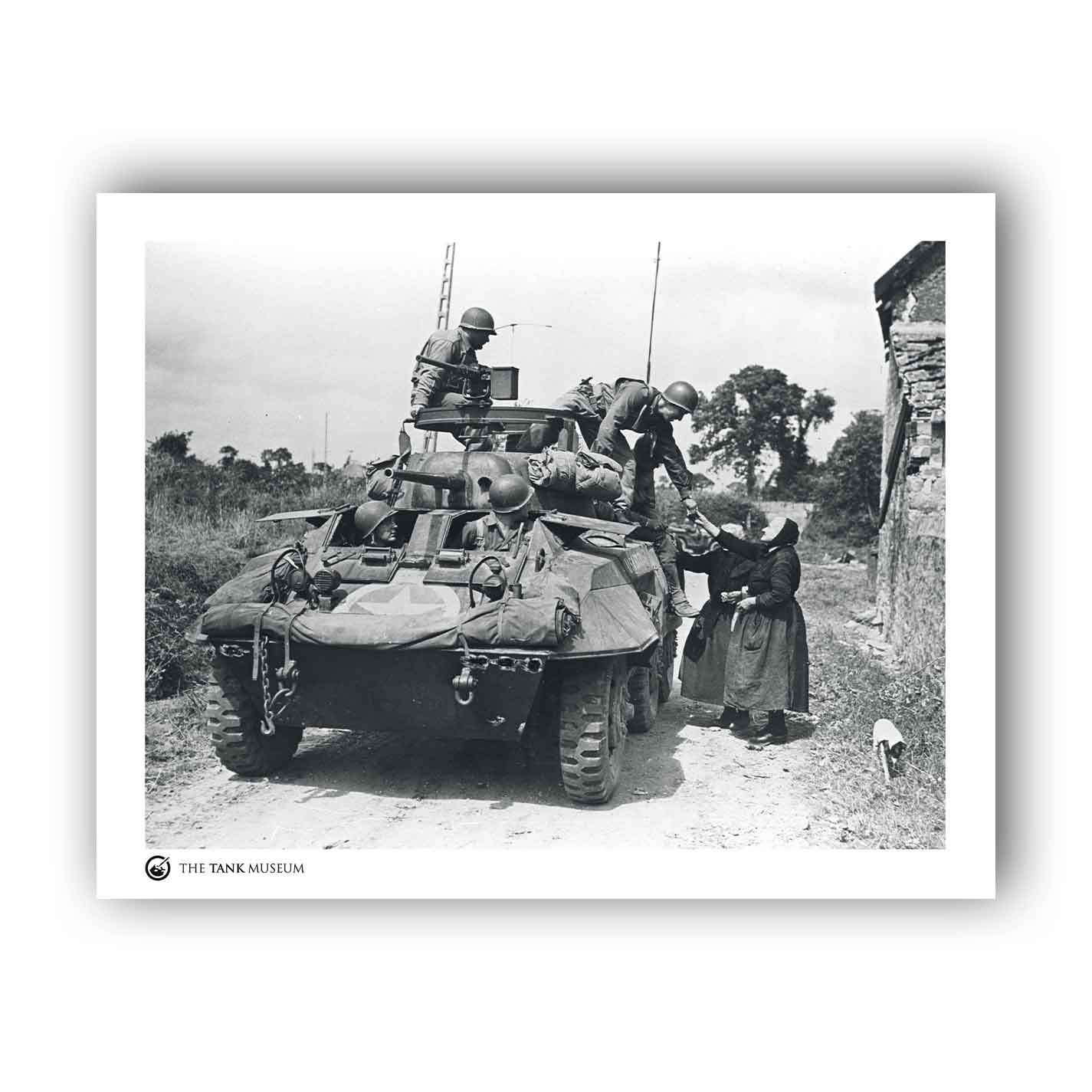 Art Print: Second World War American M8 Greyhound
