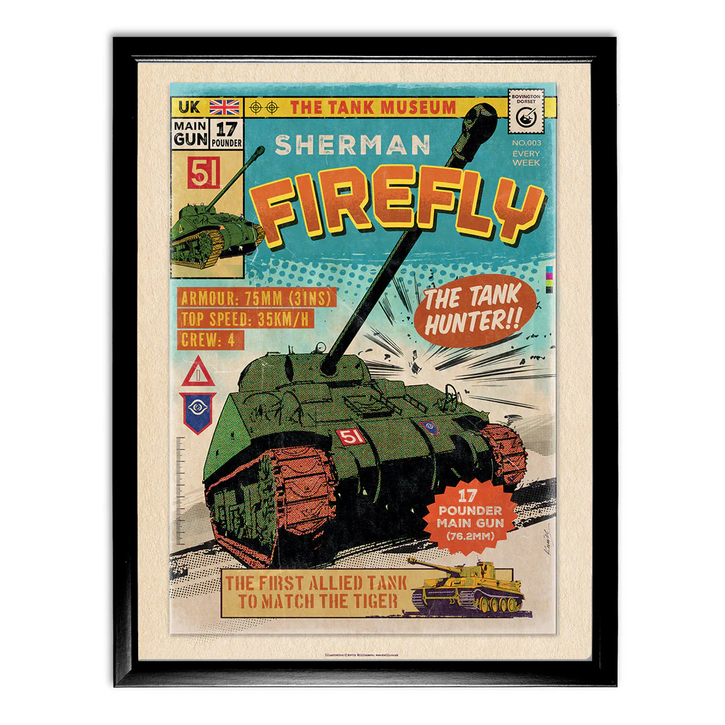 Art Print: Sherman Firefly Comic Print - Image 3