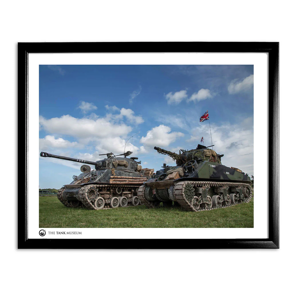 Art Print: Sherman Fury & Belle Tanks - Image 2