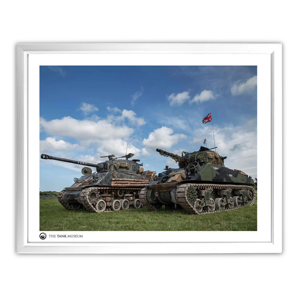 Art Print: Sherman Fury & Belle Tanks - Image 3