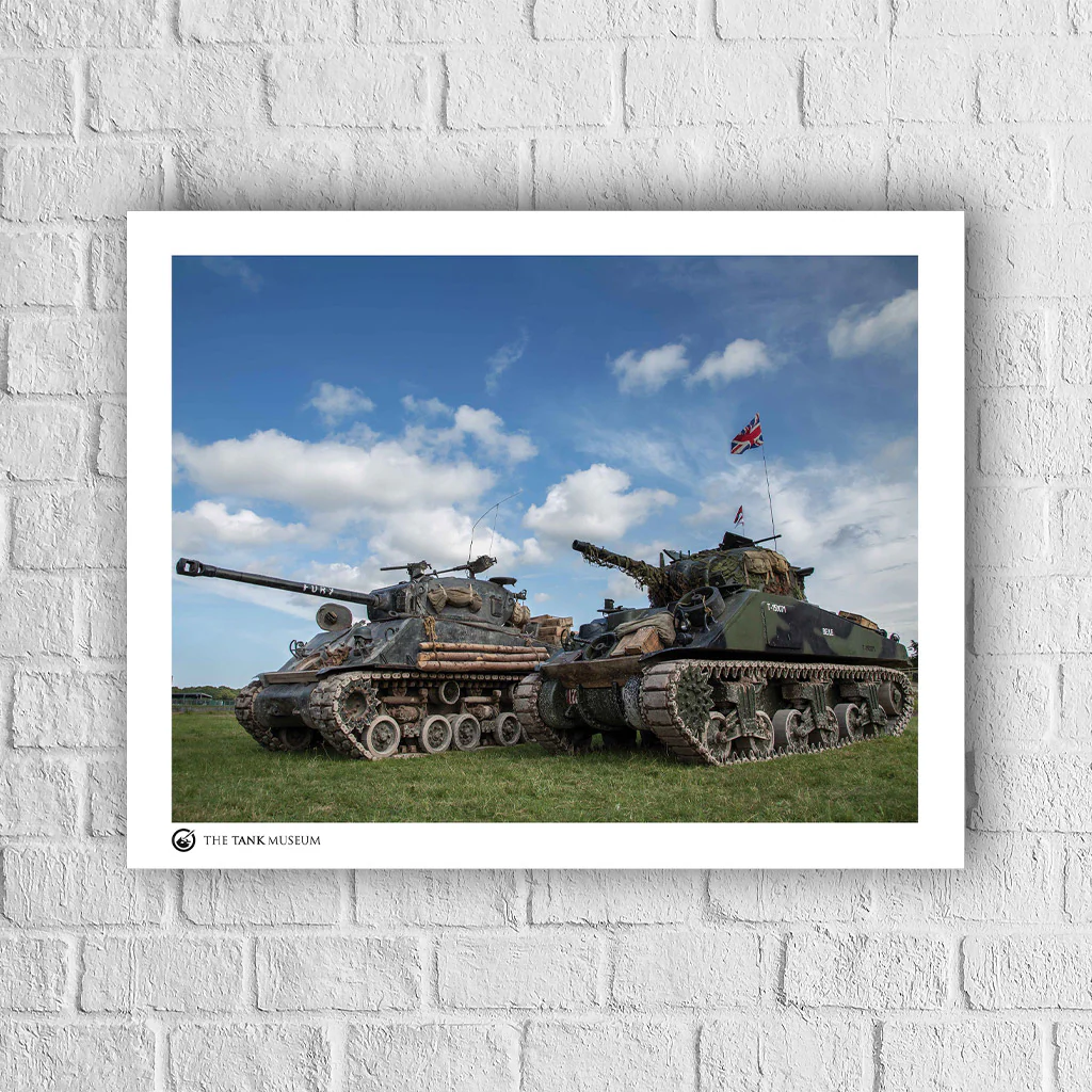 Art Print: Sherman Fury & Belle Tanks - Image 4