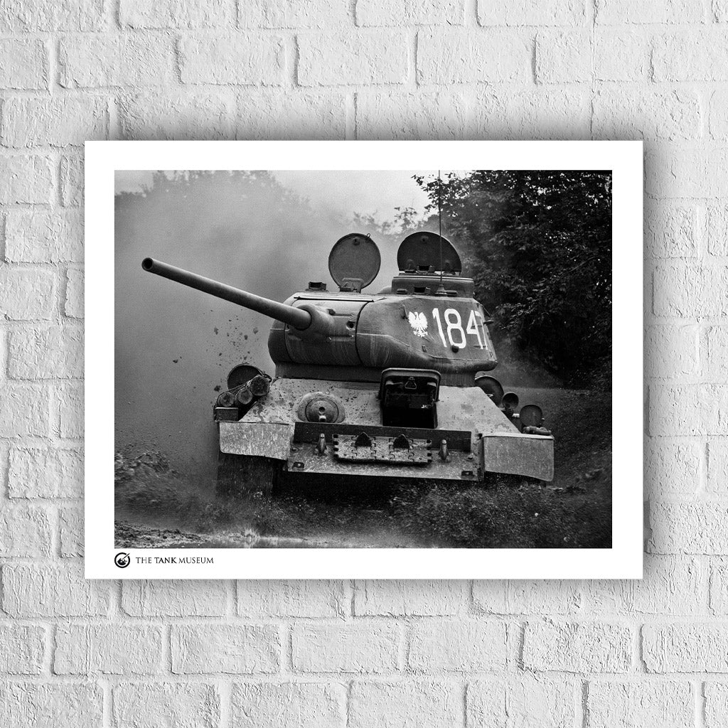 Art Print: T-34-85 Polish Markings - Image 4