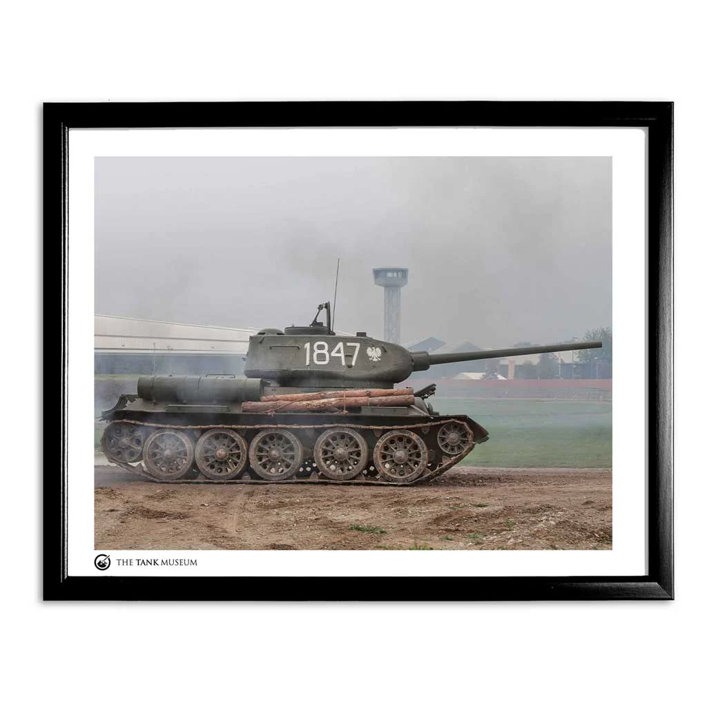 Art Print: T-34-85 Polish Markings in Colour - Image 2