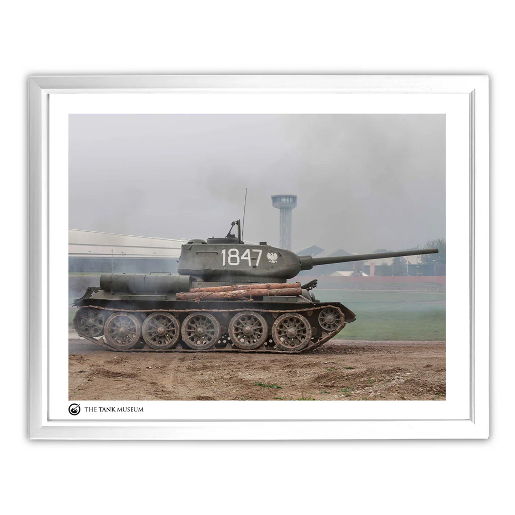 Art Print: T-34-85 Polish Markings in Colour - Image 3