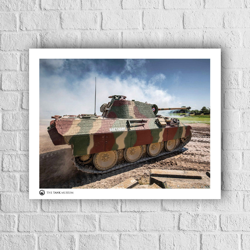 Art Print: TANKFEST 2019 Panther Ausf. A 'Bretagne' - Image 4