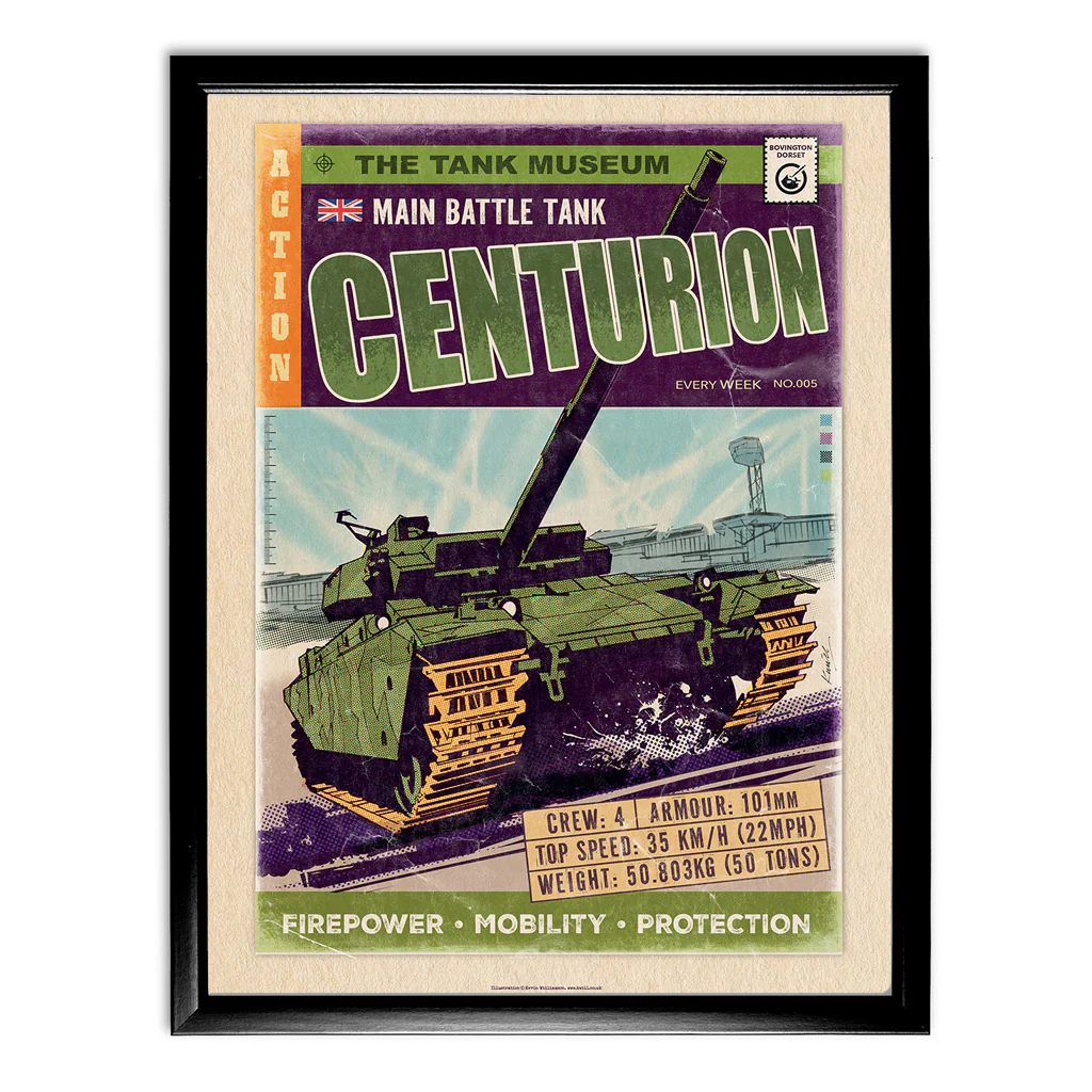 Art Print: The Centurion Tank Comic Print - Image 2
