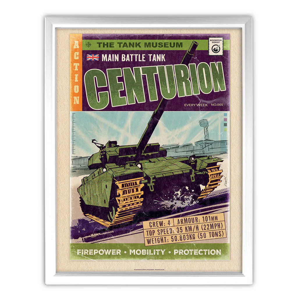 Art Print: The Centurion Tank Comic Print - Image 3