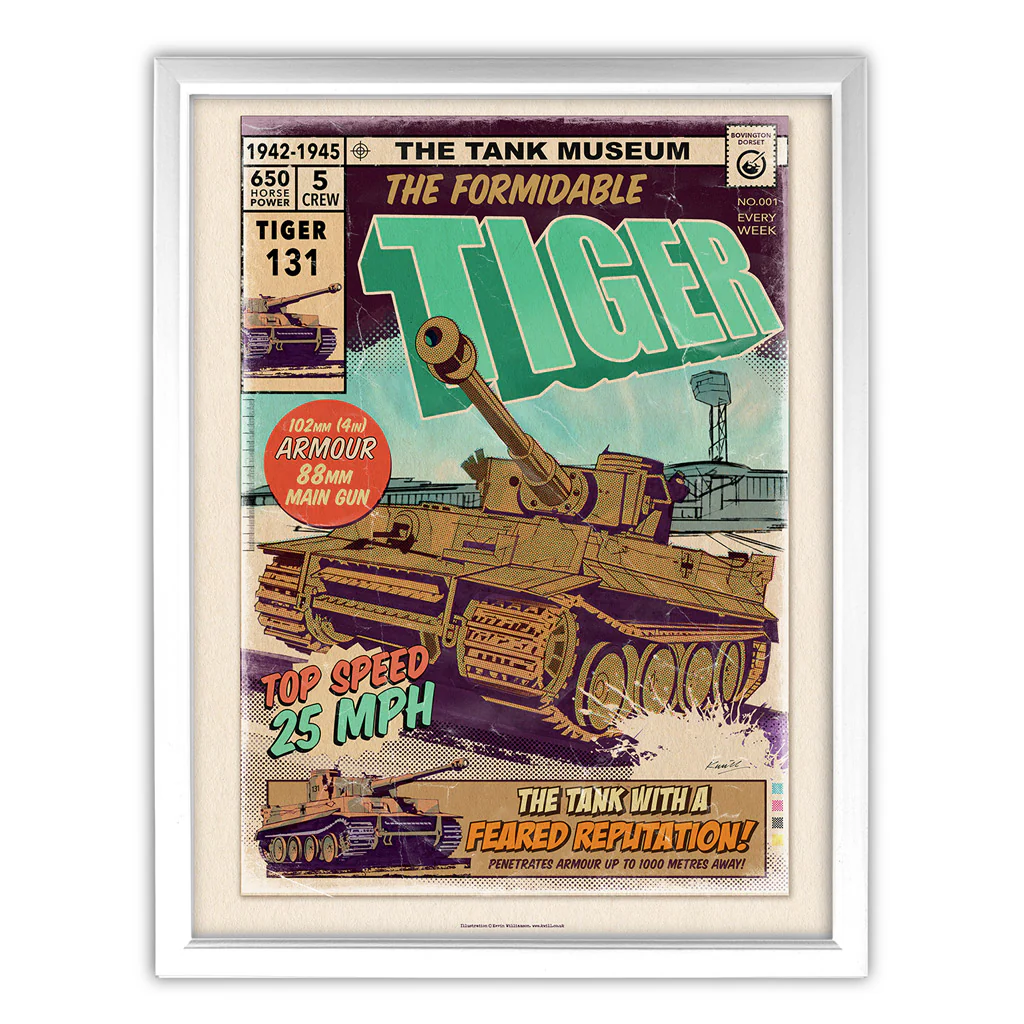 Art Print: The Formidable Tiger Comic Print - Image 3