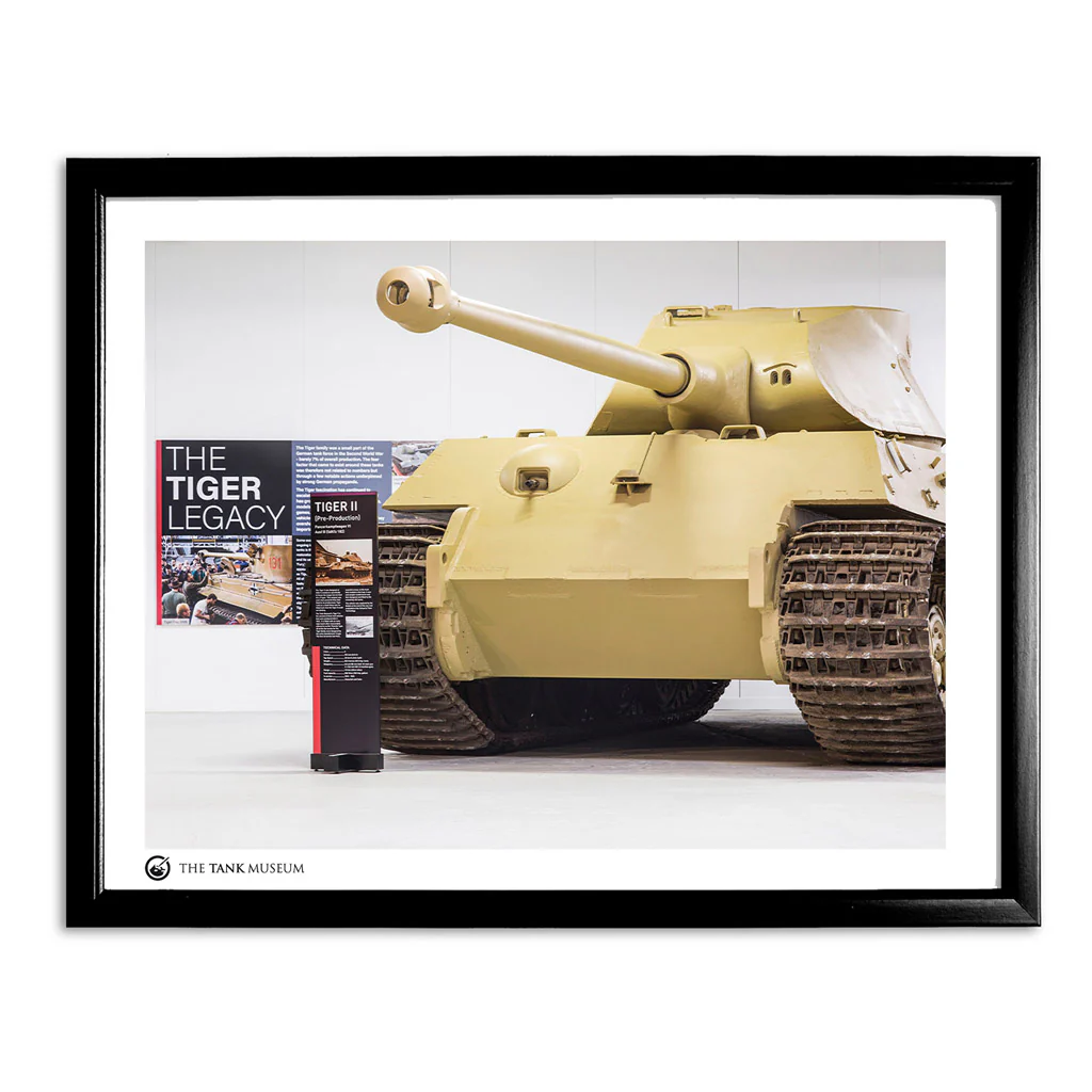 Art Print: The Tiger Collection Exhibition: Tiger II Pre-Production - Image 2