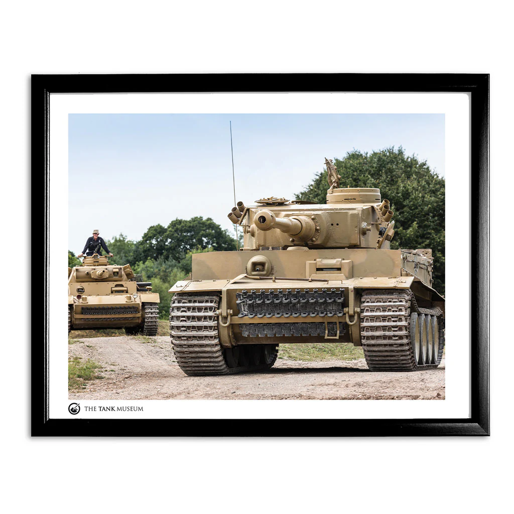 Art Print: Tiger 131 & PzKpfw III Ausf.L Tanks - Image 2