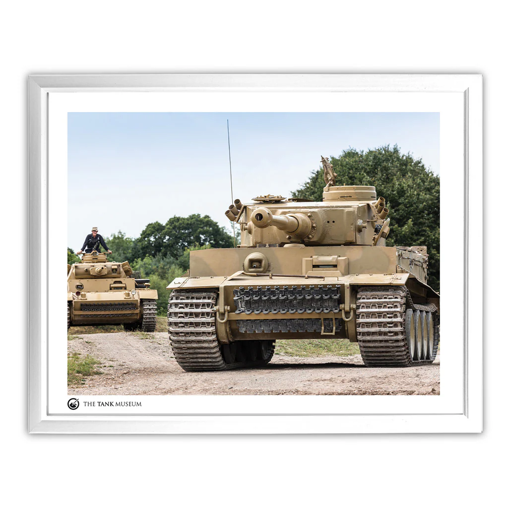 Art Print: Tiger 131 & PzKpfw III Ausf.L Tanks - Image 3
