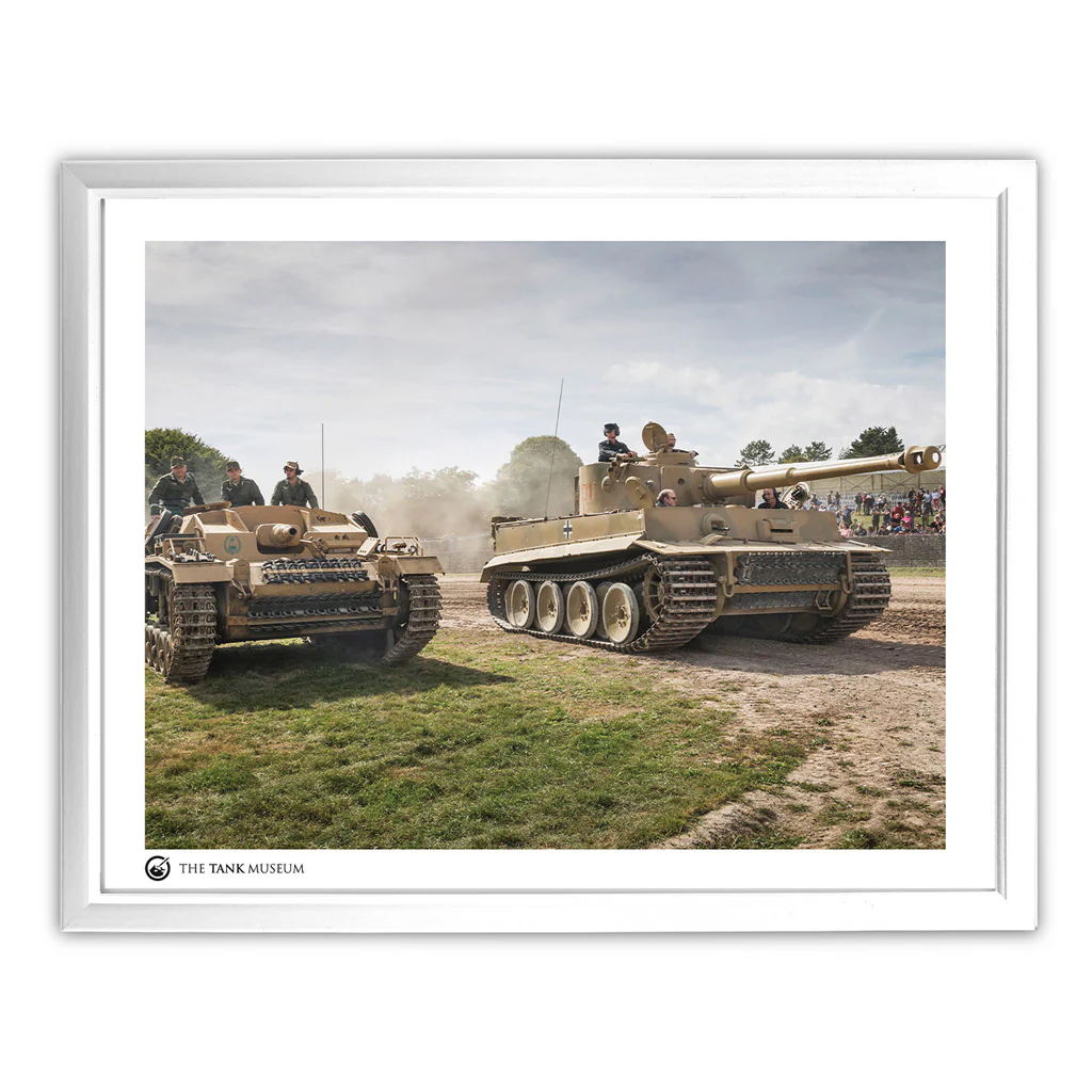 Art Print: Tiger 131 & StuG III Ausf. B Tanks at Tiger Day - Image 3