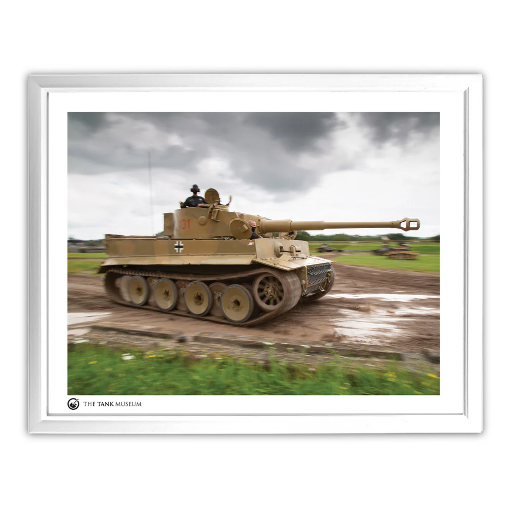 Art Print: Tiger 131 Tank Moving - Image 3