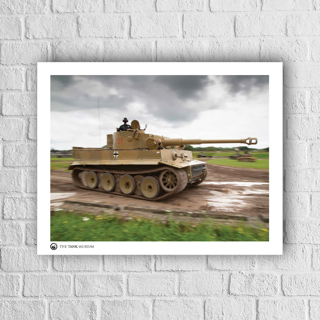 Art Print: Tiger 131 Tank Moving - Image 4