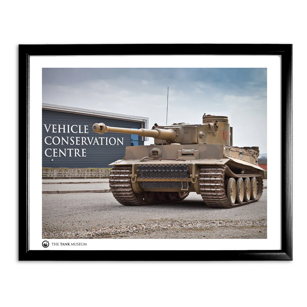 Art Print: Tiger 131 Tank Outside the VCC - Image 2