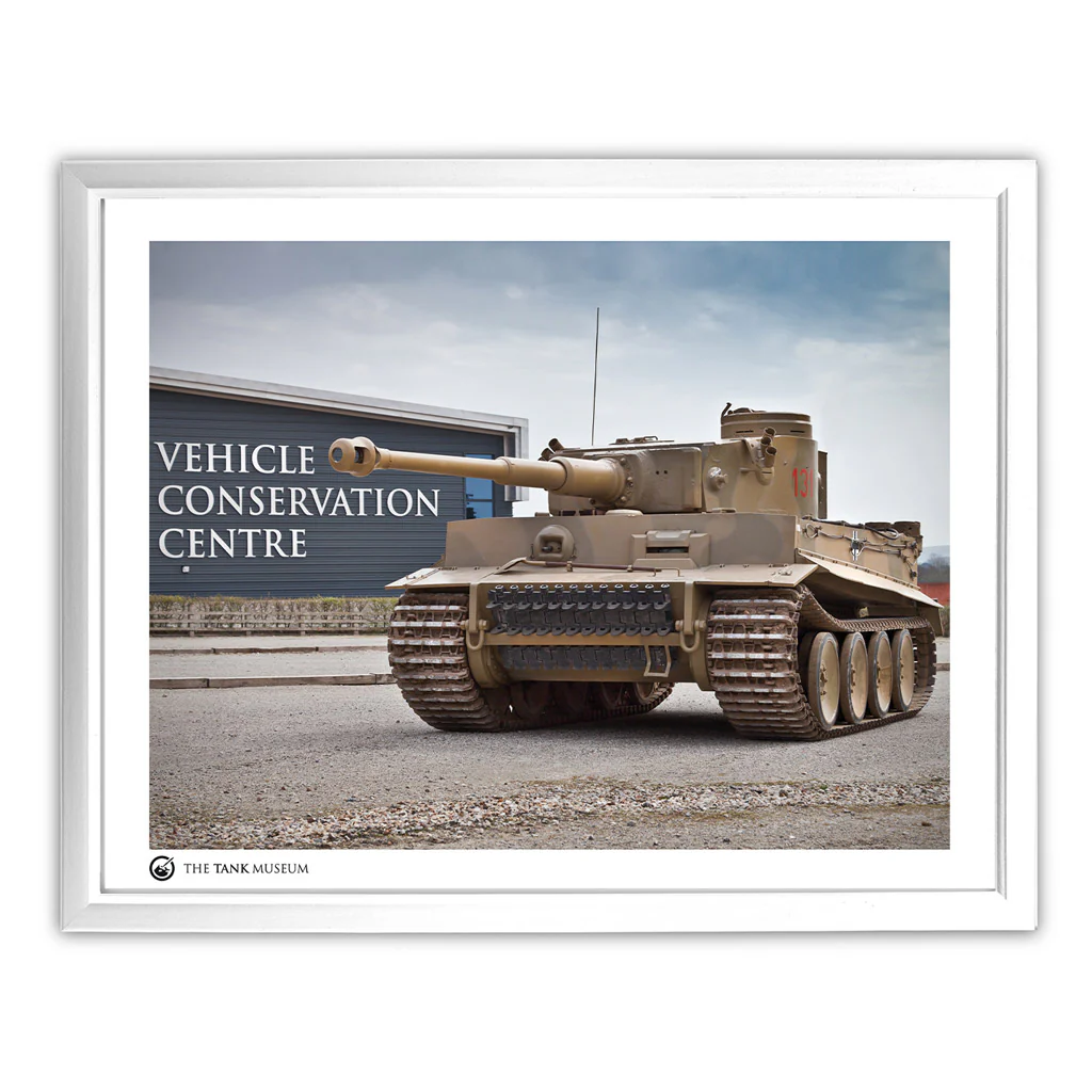 Art Print: Tiger 131 Tank Outside the VCC - Image 3