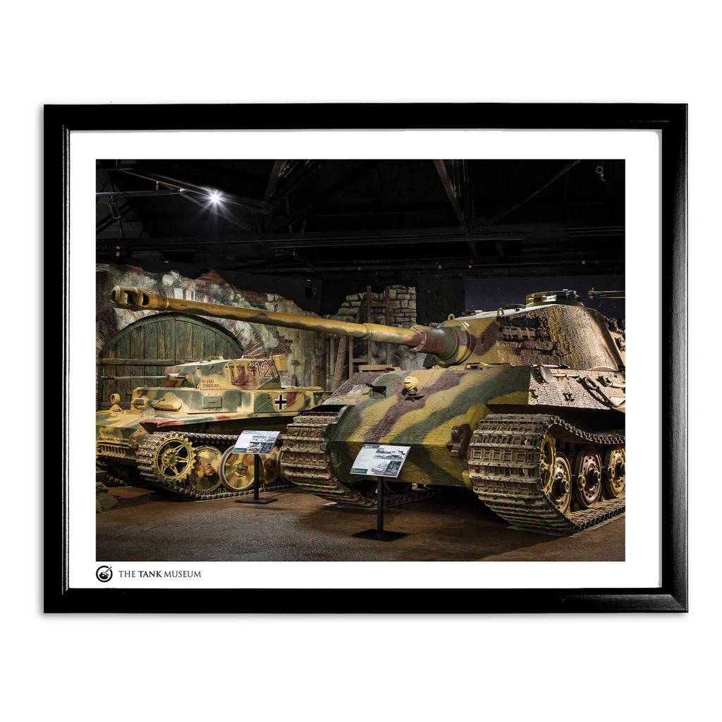 Art Print: Tiger II & Luchs Tanks - Image 2