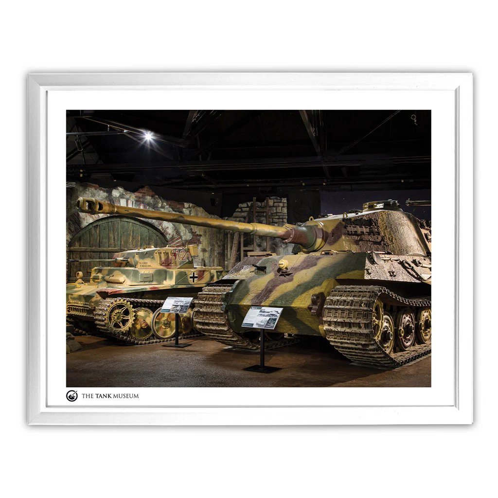 Art Print: Tiger II & Luchs Tanks - Image 3