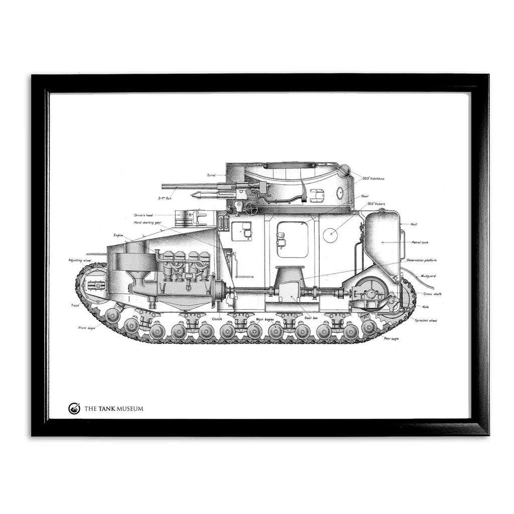 Art Print: Vickers Medium Tank - Image 2