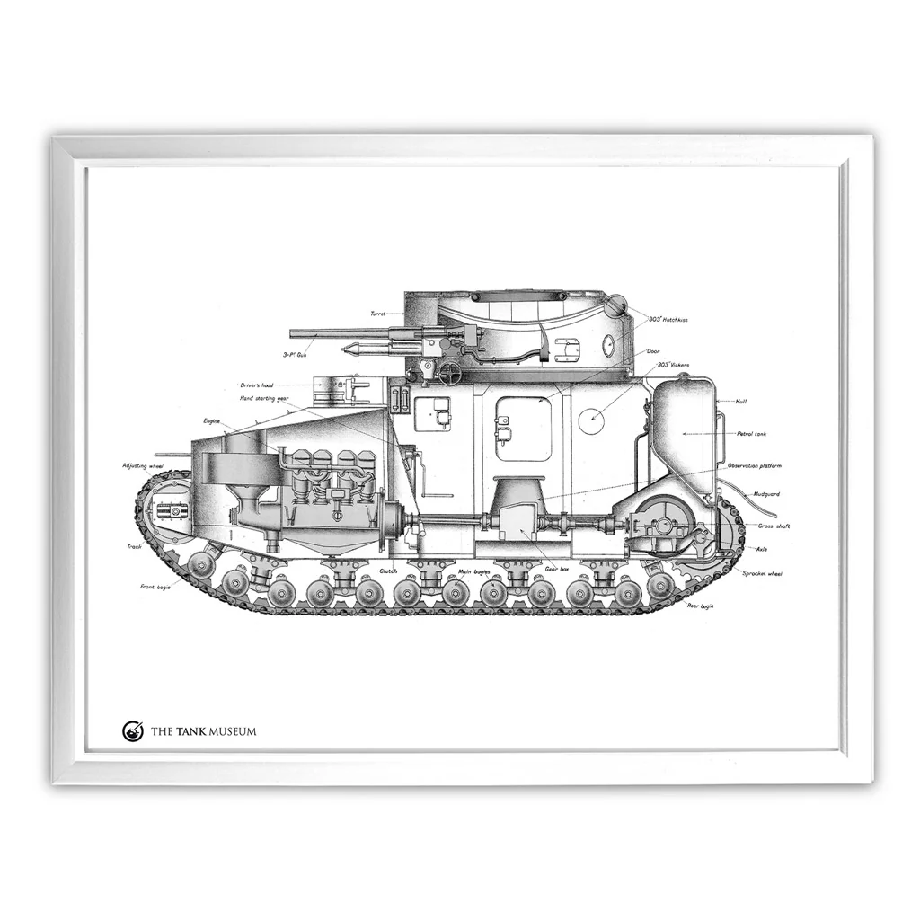 Art Print: Vickers Medium Tank - Image 3