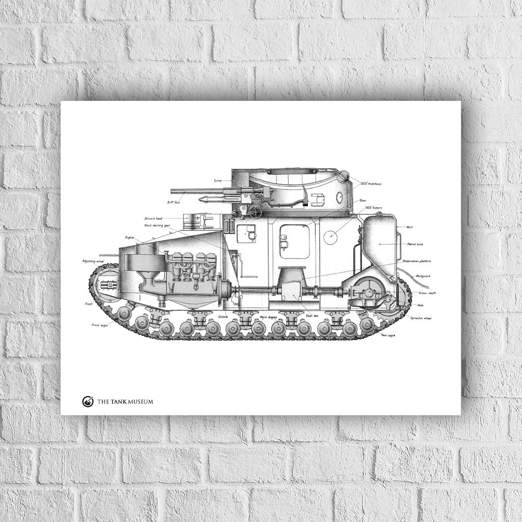 Art Print: Vickers Medium Tank - Image 4
