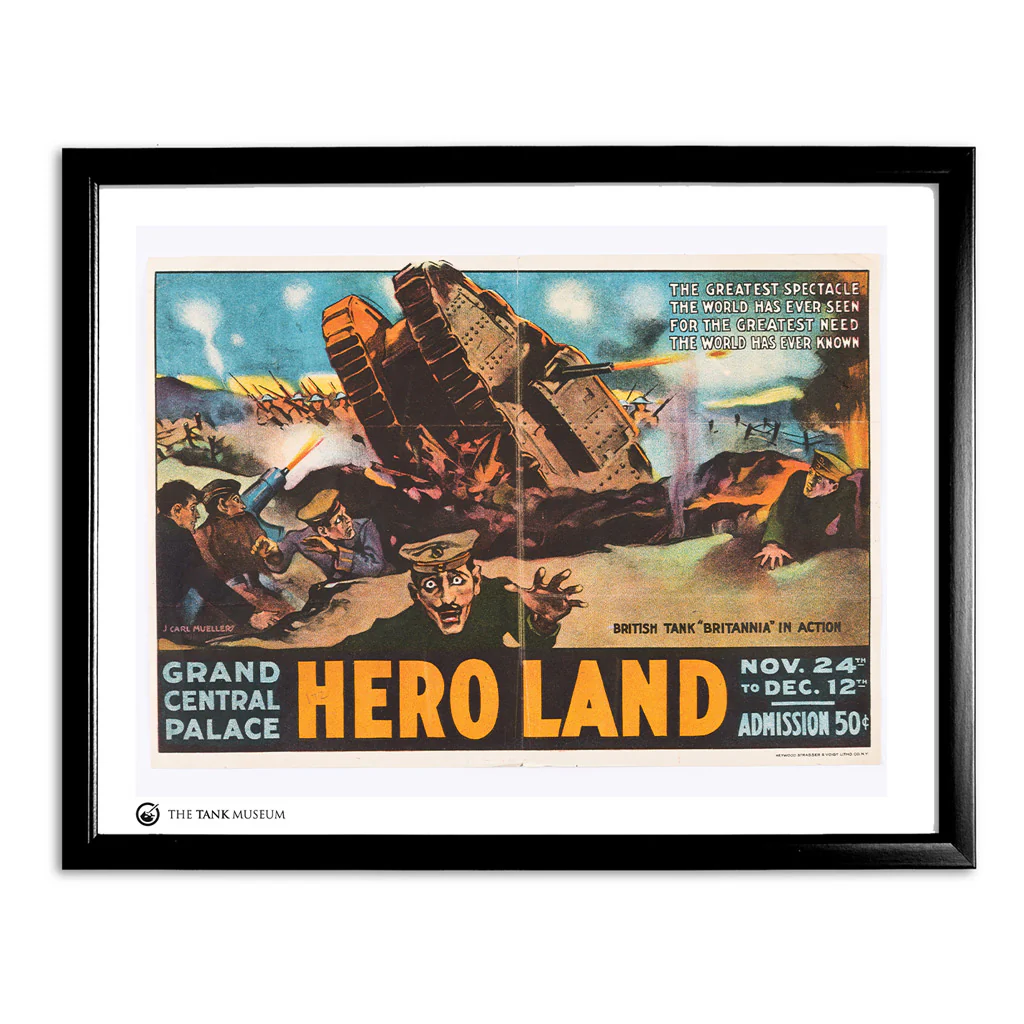 Art Print: Vintage Poster Hero Land - Image 2