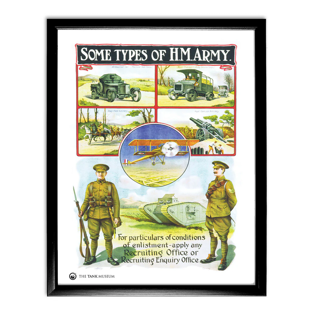 Art Print: Vintage Poster HM Army - Image 2