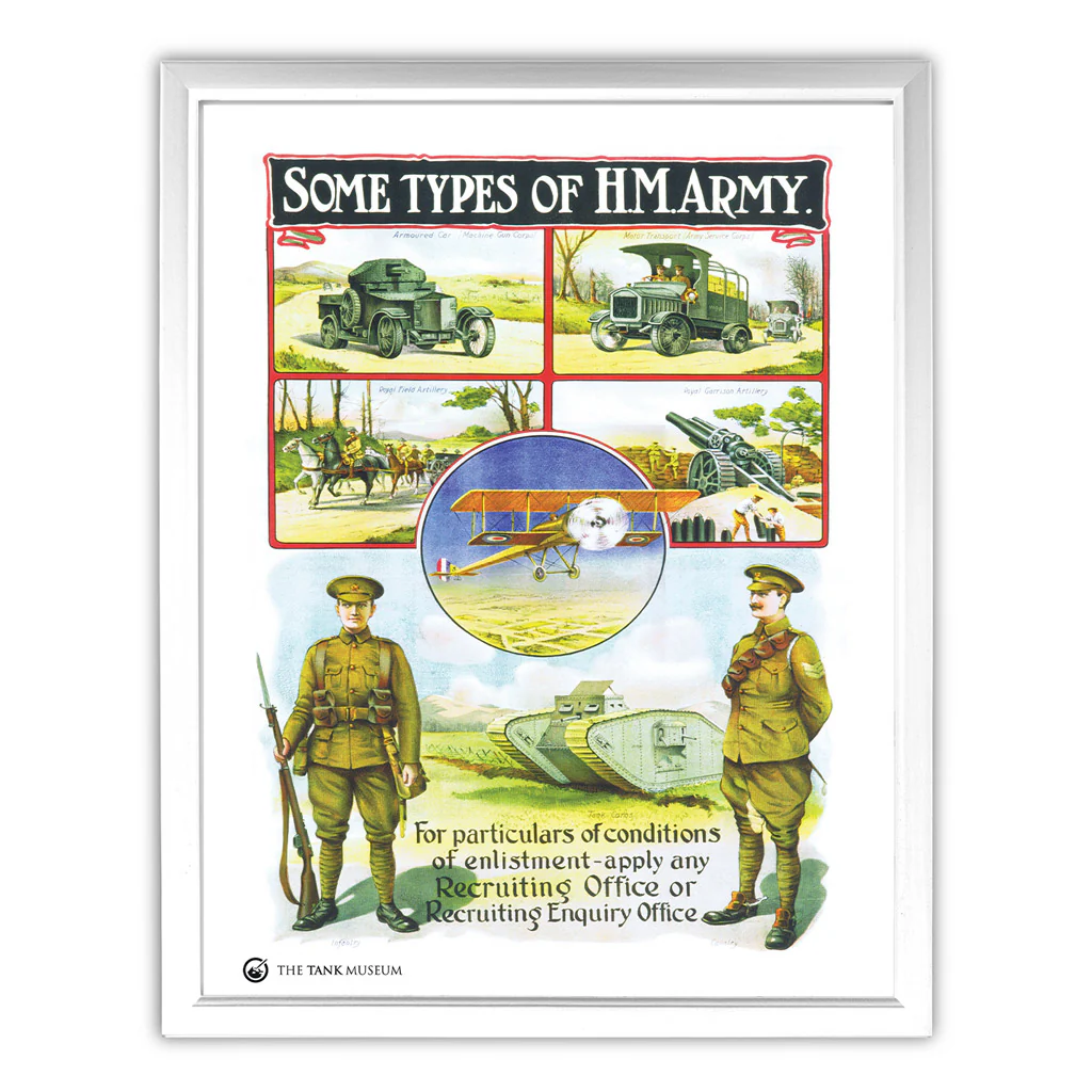 Art Print: Vintage Poster HM Army - Image 3
