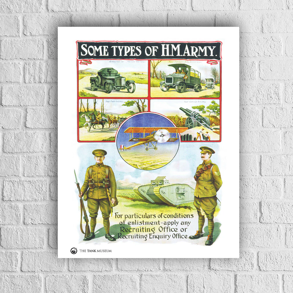Art Print: Vintage Poster HM Army - Image 4