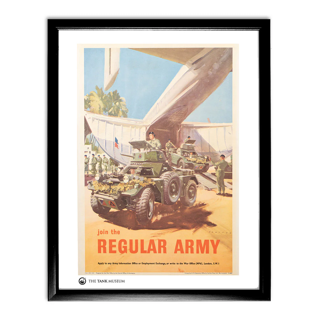 Art Print: Vintage Poster Join the Regular Army - Image 2