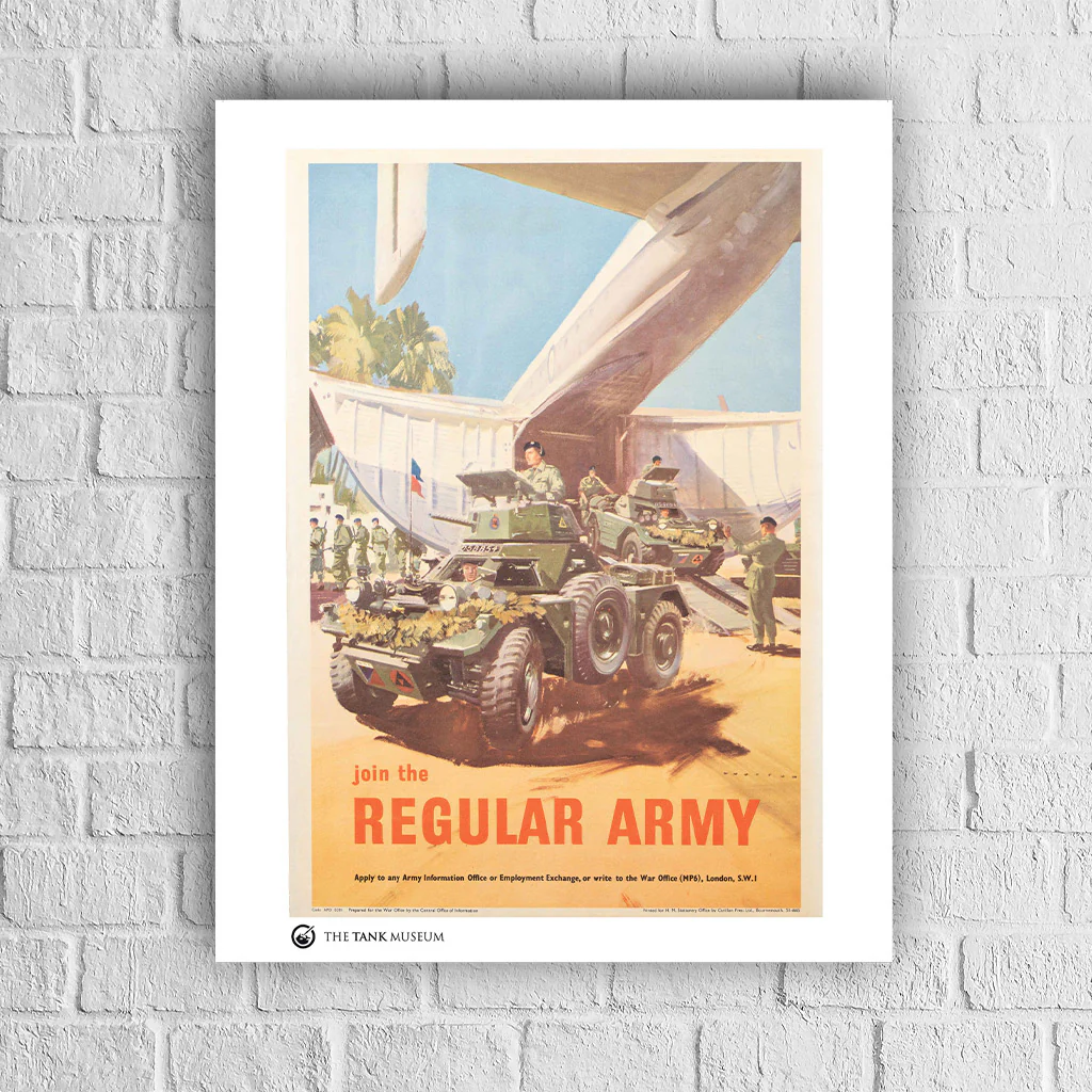 Art Print: Vintage Poster Join the Regular Army - Image 4