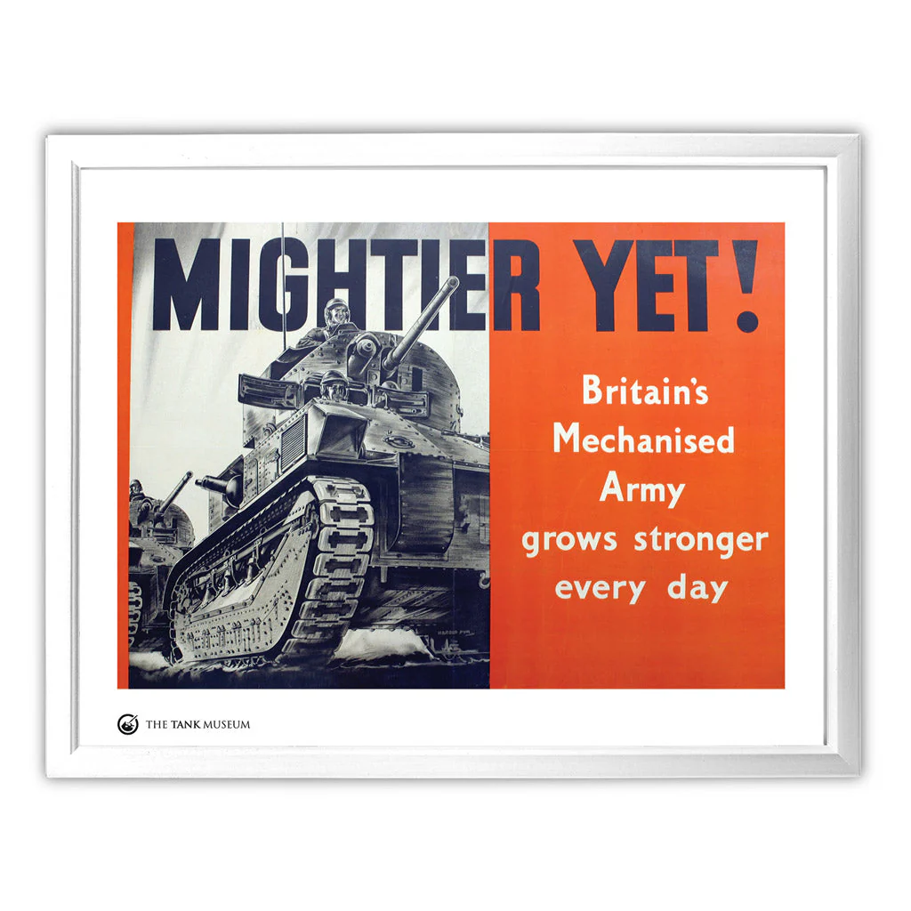Art Print: Vintage Poster Mightier Yet! - Image 3