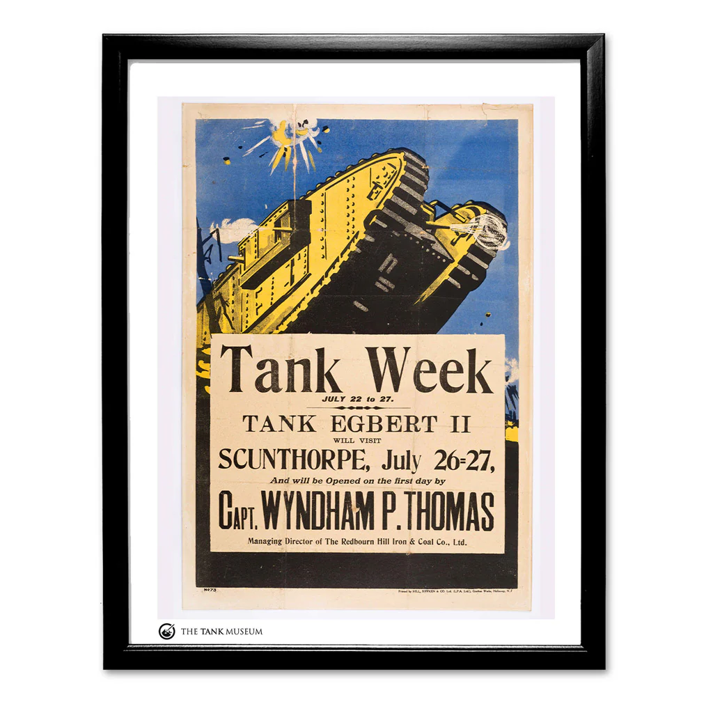Art Print: Vintage Poster Tank Week - Tank Egbert II - Image 2