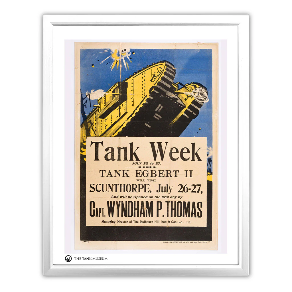 Art Print: Vintage Poster Tank Week - Tank Egbert II - Image 3