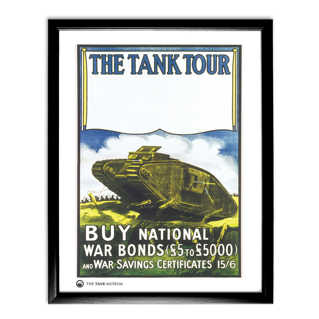 Art Print: Vintage Poster The Tank Tour - Image 2