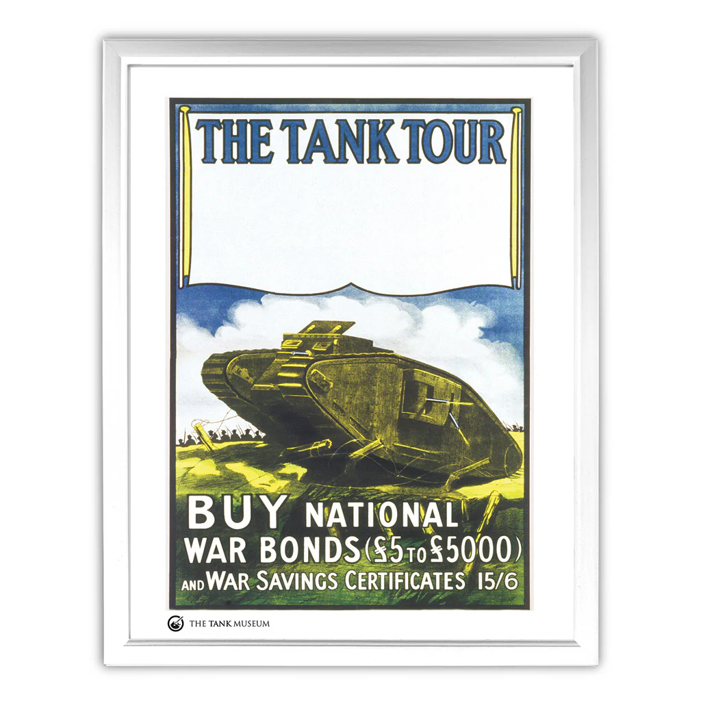 Art Print: Vintage Poster The Tank Tour - Image 3