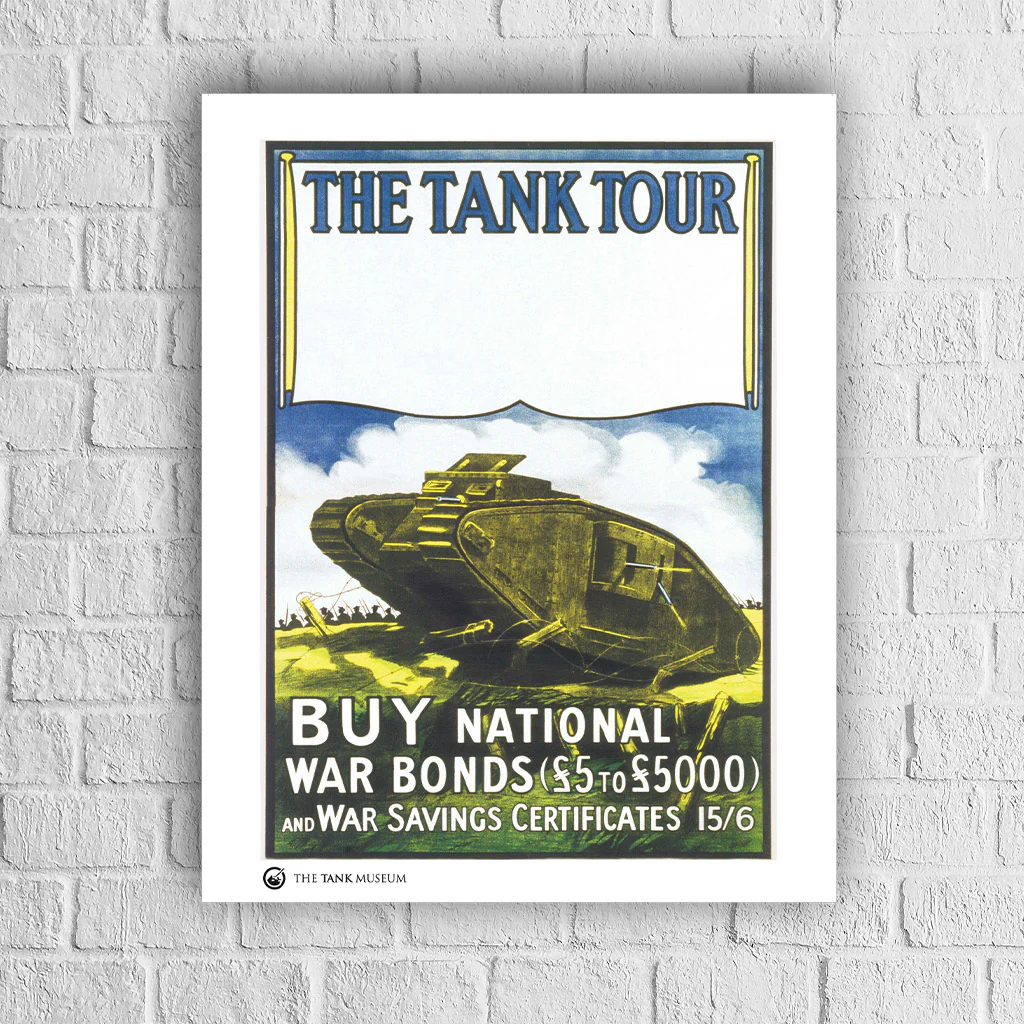 Art Print: Vintage Poster The Tank Tour - Image 4