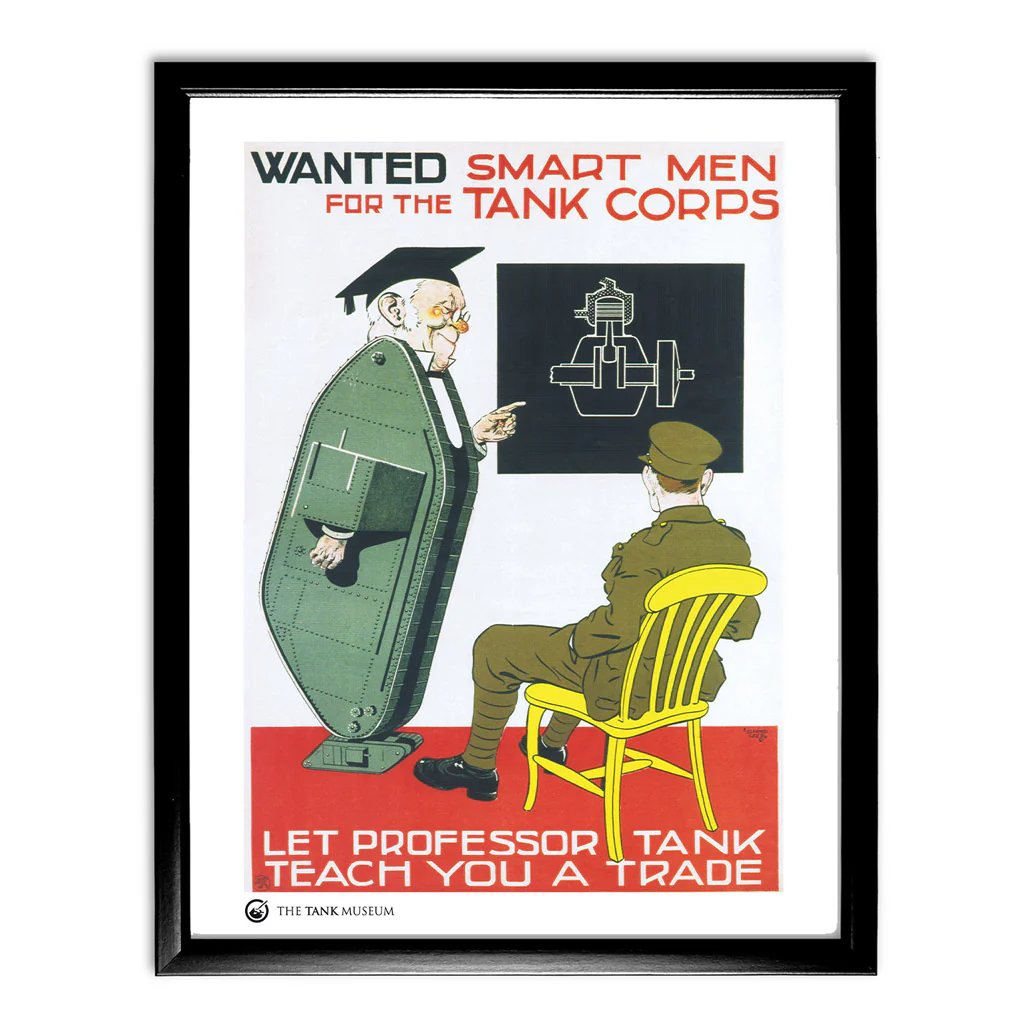 Art Print: Vintage Poster Wanted Smart Men - Image 2